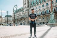 Karen Khachanov at the 2022 Hamburg European Open.